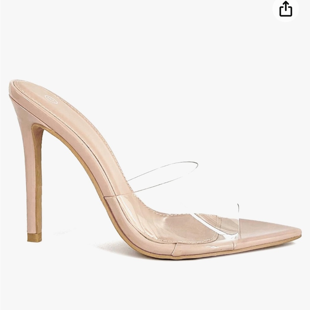 Clear slide on heels Amazon